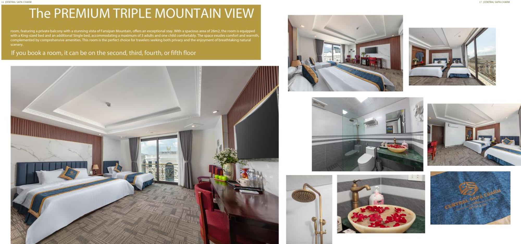 Central Sapa Charm Hotel Bagian luar foto
