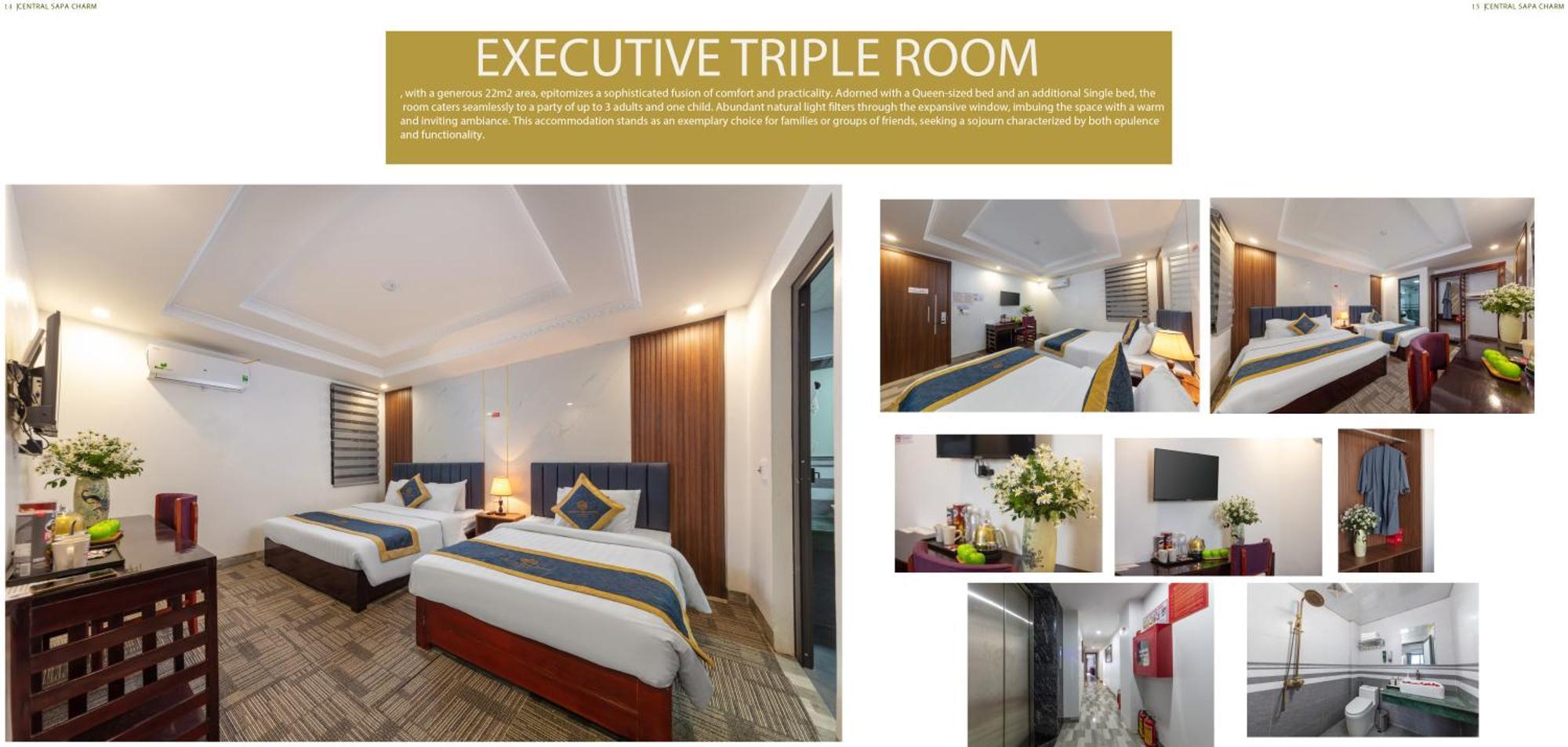Central Sapa Charm Hotel Bagian luar foto