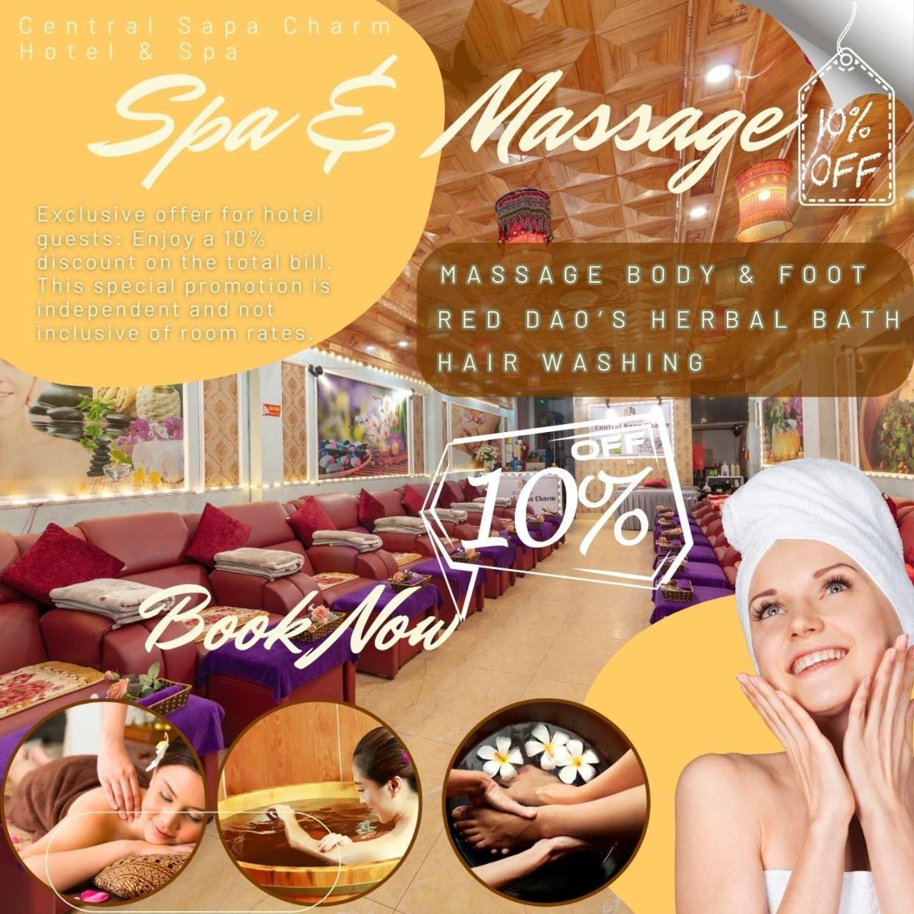 Central Sapa Charm Hotel Bagian luar foto