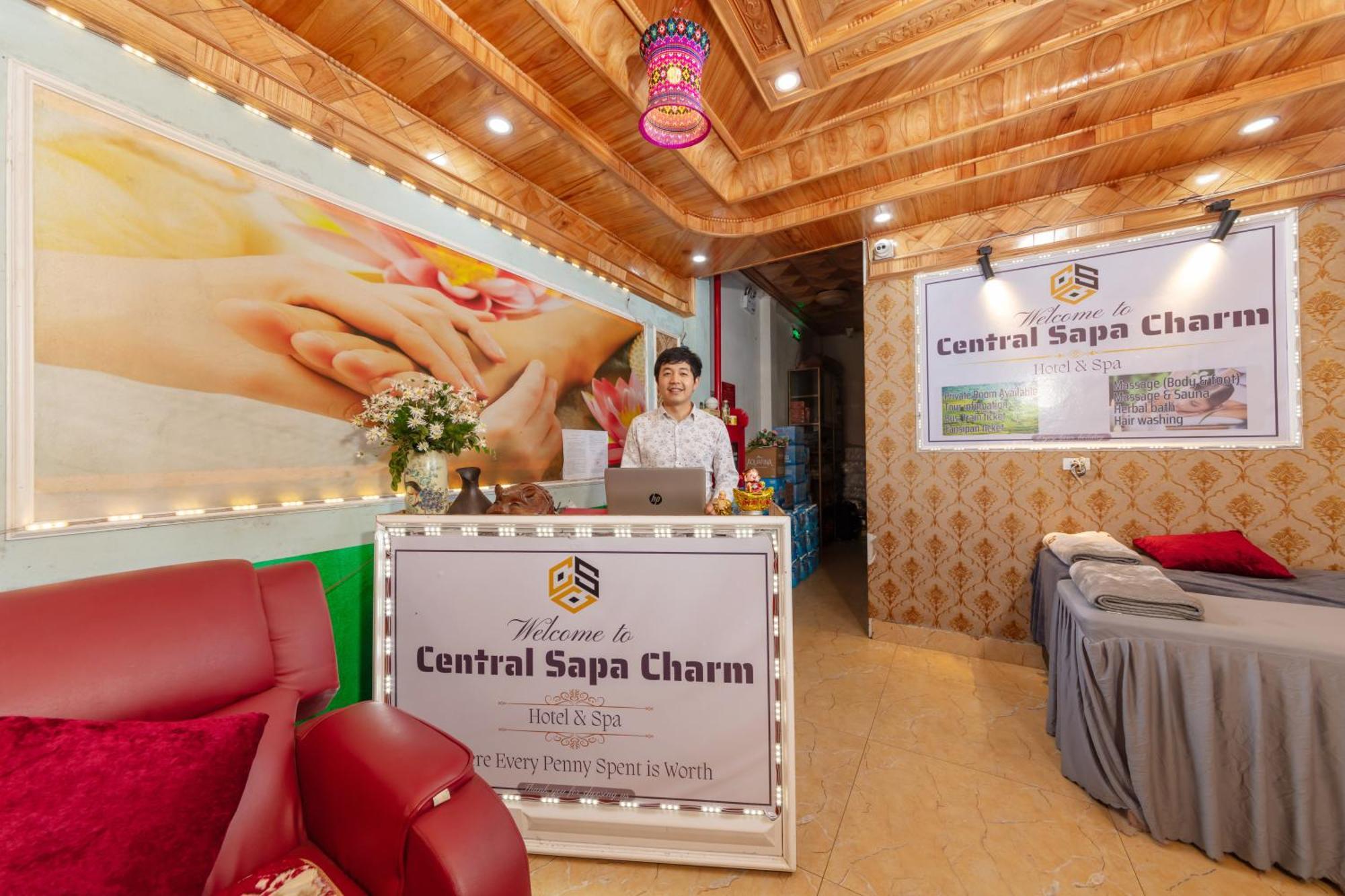 Central Sapa Charm Hotel Bagian luar foto